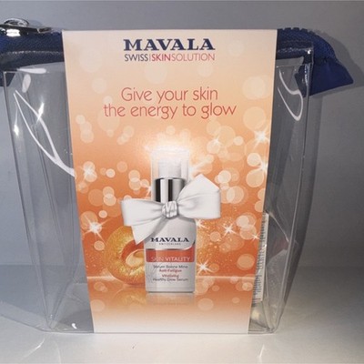 Mavala Skin Vitality Anti-Fatigue Set Vitamin C Serum, Mist & Sleeping Mask