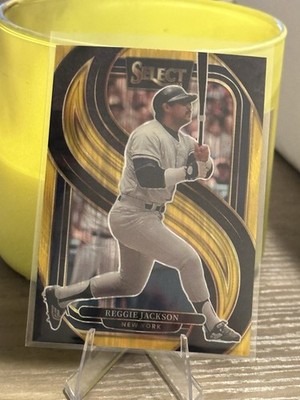 2025 Panini Select Reggie Jackson Gold 10/10