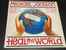Michael Jackson - Heal The World - Vinyl Record  12" Single - 1991 4 track EP