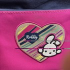 Robby Rabbit Six Wheel Rolling Craft Suitcase Bag Excellent Condition 19x15x13 — photo 2