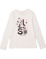 GUESS Mädchen Grafik Top Langarm 11-12 Jahre...