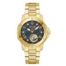 Bulova 97P171 Women's Series A Mother of Pearl Dial Automatic Watch