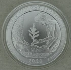 2020-P Marsh-Billings-Rockefeller 5 oz Silver Quarter .999 Fine ATB US Mint