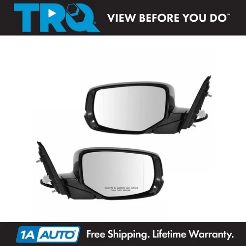 TRQ Mirrors Power Heated Signal Left & Right Pair Set for Honda Accord Coupe
