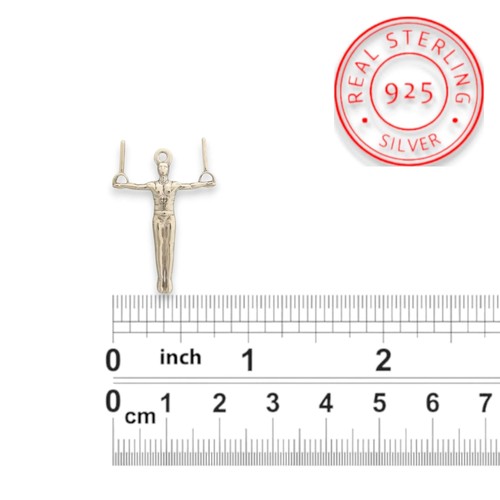 Artistic Gymnastics Pendant for Men Classic 925 Silver Jewelry Gift of Strength - Picture 6 of 15