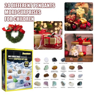 NATIONAL GEOGRAPHIC Gemstone Advent Calendar 2024 - Advent Calendar for Kids wit