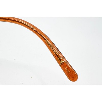 Pomellato Womens Acetate Wide Thick Square Frame Sunglasses Orange Pomellato | Accessories | Pomellato Womens Acetatewide Thick  main image 4
