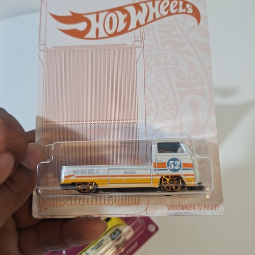Hot Wheels Volkswagen T2 Pickup 4 Cars Cards Are Not Perfect - Picture 8 of 14