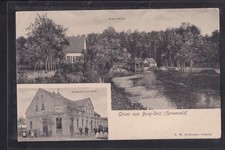 A22/Castle Village Spreewald near Lübben with Gasthaus Linde around 1905