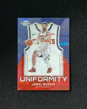 2023-24 Panini Contenders Optic Uniformity Red Ice #13 Jamal Murray 89/175 OR24