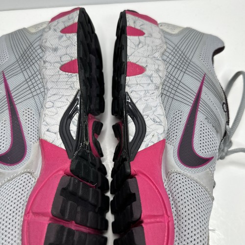 Nike Air Zoom Structure 15 Womens Size 10.5 Gray Pink Running Shoes - Picture 18 of 24