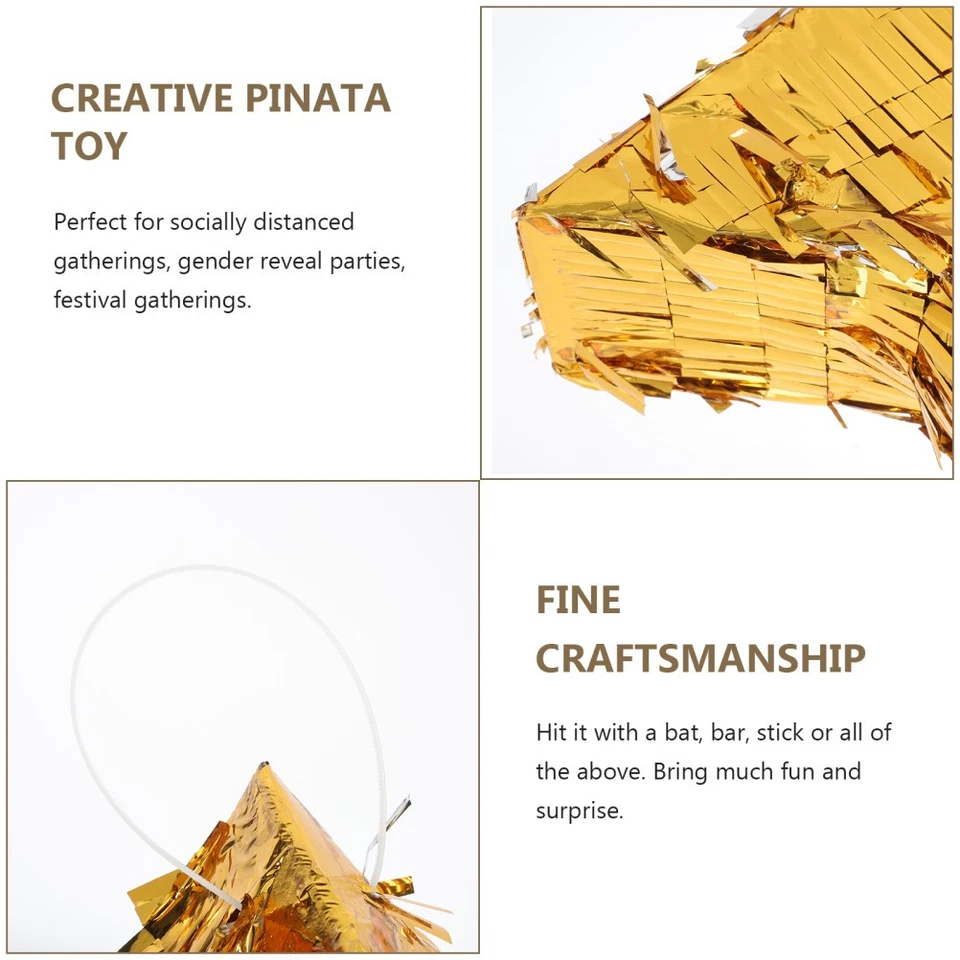 3 stücke stern pinata geburtstag partei pinata spielzeug pinata gefüllt - Bild 3 von 4