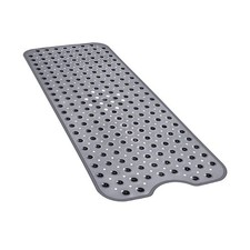 Bath and Shower Safety Mats 40x16 inch, Non Slip with Suction Cups for Bathro...