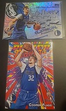 2025-26 Topps Basketball Cooper Flagg Sparkle Clutch City Prospect SP Hit Mint