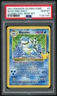 2021 POKEMON BLASTOISE-HOLO CELEBRATIONS CLASS. COLLEC. BASE SET #2 PSA 10