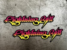 Lightning Bolt Stickers Set 2 Daiwa Patagonia Volcom Shimano Salty Crew Futures