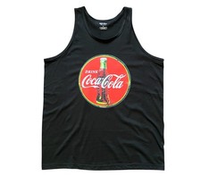 Soft Drink Soda Retro Vintage Graphic Design Tank Top Cotton