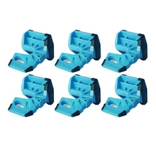 Wedge-It - The Ultimate Door Stop - Blue (6 Pack)