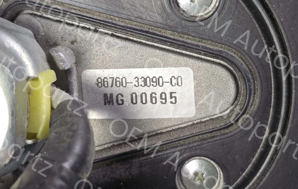 Antena de radio exterior techo Lexus ES350 ES300H 2013-2015 negra OEM usada Foto 3 de 4