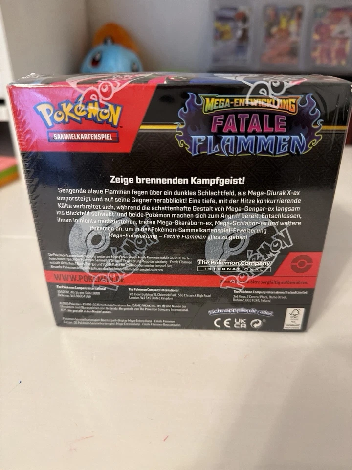 Pokémon Fatale Flammen 36er Display Neu Sealed - Bild 3 von 3