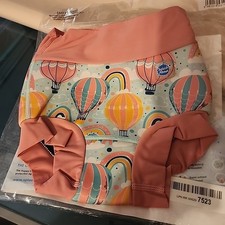 Splash About Happy Nappy Reusable Swim Diaper, Up  Away, 4-5 Years