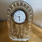 Waterford Large "Atrium" Mantle Clock Vintage