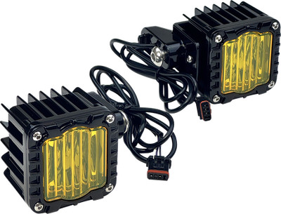 CUSTOM DYNAMICS - LED Turn Signals Selective Yellow Lens 22-25 | SD-LRST-FT-YB