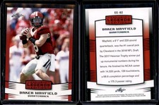 Baker Mayfield 2018 Leaf Exclusive Legends Edition SN# 2/5 Rookie Card EE-02. rookie card picture