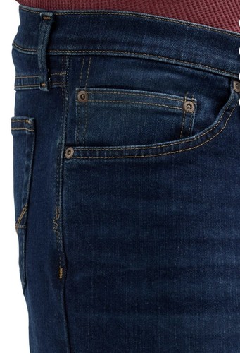 Wrangler Men's Five Star Medium Stretch, Relaxed Fit Bootcut Jean Dark Denim - Bild 7 von 7