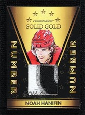2022 President's Choice Solid Gold Number 1/2 Noah Hanifin #N-10 1q2