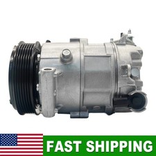 A/C Compressor W/ 6-Groove Pulley For Chrysle...