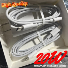New 20W PD Fast Charger Cube Type C Cord For iPhone 17 16 15 14 13 12 11 Pro Max