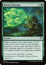 Burrog Barrage - Secrets of Strixhaven SOS - 141 - NM - MTG