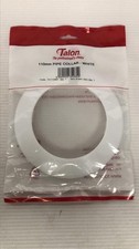 Image of Talon 110mm Pipe Collar White PC110WH- Qty 2