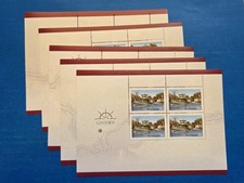 Australia Stamp Booklet Panes, Scott 2173a-2177a MNH