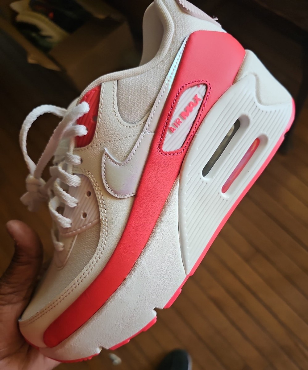 NIKE★WMNS AIR MAX 90 LV8★SAIL/SIREN RED/PEARL PINK Women's Nike Air Max 90 LV8 Sail Siren Red/Pearl/Pink Multi