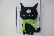 Uglydoll Uglydog Plush Black Colored Teeth with Scarf 12" 2004