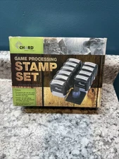 Chard Game Processing Stamp Set "Make it Yours" Model GS-10 Sealed Stamps Meat