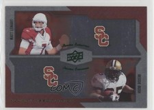 2008 Upper Deck Draft Edition Green Exclusives Reggie Bush Matt Leinart #210 0c4