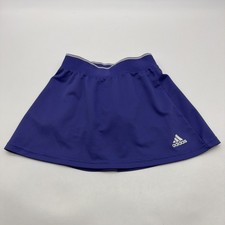 Adidas Primegreen Aeroready Skirt Skorts Women XS Purple Logo . 38973