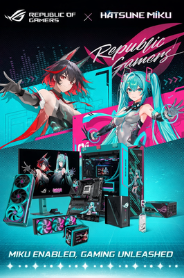 ROG x Hatsune Miku Limited Edition PC RTX 5080 China Exclusive