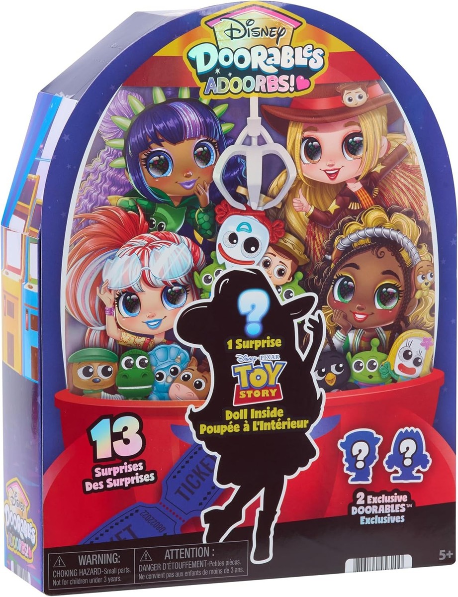 Doorables ADOORBS Toy Story 5.5-Inch Pack [1 RANDOM Superfan Doll