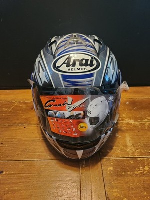 NEW RARE ARAI Full Face Helmet RX-7 Corsair Made In JAPAN SIZE L 7 1/4 - 7 3/8