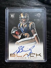 2013 NFL Panini Black Stedman Bailey 7/25 Rookie Signatures card #233 Rams....... rookie card picture