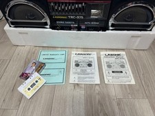  VINTAGE BOOMBOX LASONIC TRC-975 Radio Cassette Player - Working