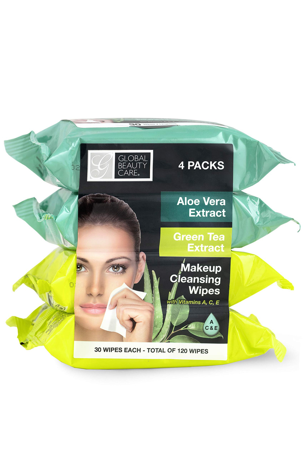 Soothing Cleansing Wipes with Aloe and Green Tea Extract 30 
