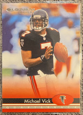 Donruss 2002 Michael Vick Base Set #8 Atlanta Falcons NFL Football Card