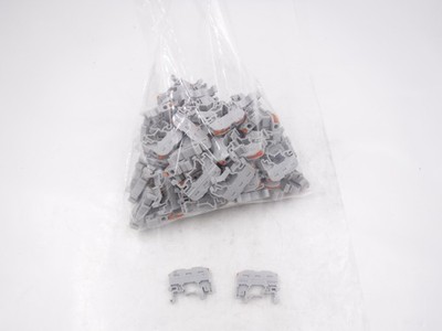 85 Pack DIN KV-121 Orange Rail Wire Nut Terminal Blocks