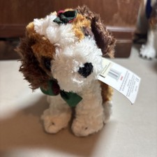 12 Dogs Of Christmas Vintage Walmart St. Bernard Plush stuffed toy 6 v044