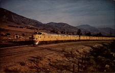 Union Pacific Challenger Cajon Pass vintage postcard s675